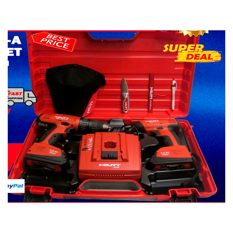 HILTI SF 121-A AND SIW 121-A SET, GREAT CONDITION, W/ FREE EXTRAS