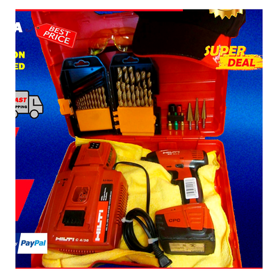 HILTI SID 144-A IMPACT DRIVER, FREE EXTRAS INCLUDED, IN EXCELLENT CONDITION