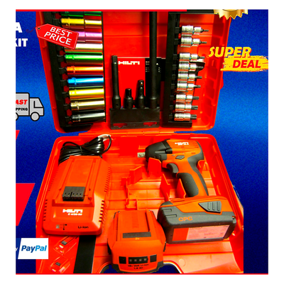HILTI SIW 18-A IMPACT WRENCH KIT, BRAND NEW, FREE SOCKETS SET& EXTRAS