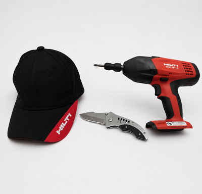 HILTI SIW 18T-A IMPACT DRILL (TOOL ONLY), PREOWNED, FREE HAT