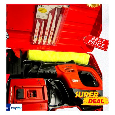 HILTI SR30-A36 CORDLESS RECIPROCATING SAW NEW MODEL 2021, BIG BATTERY