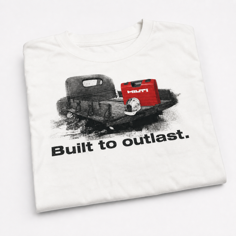 HILTI T-SHIRT ((SIZE L)) (SHORT SLEEVE), BRAND NEW
