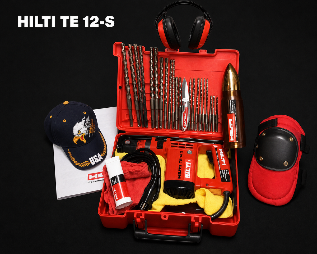 HILTI TE 12 S, EXCELLENT CONDITION, FREE BITS & EXTRAS