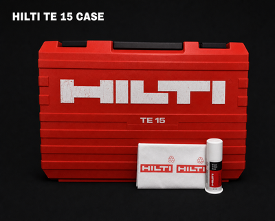 HILTI TE 15 (ONLY CASE) ORIGINAL, PREOWNED, STRONG, FREE HILTI GREASE