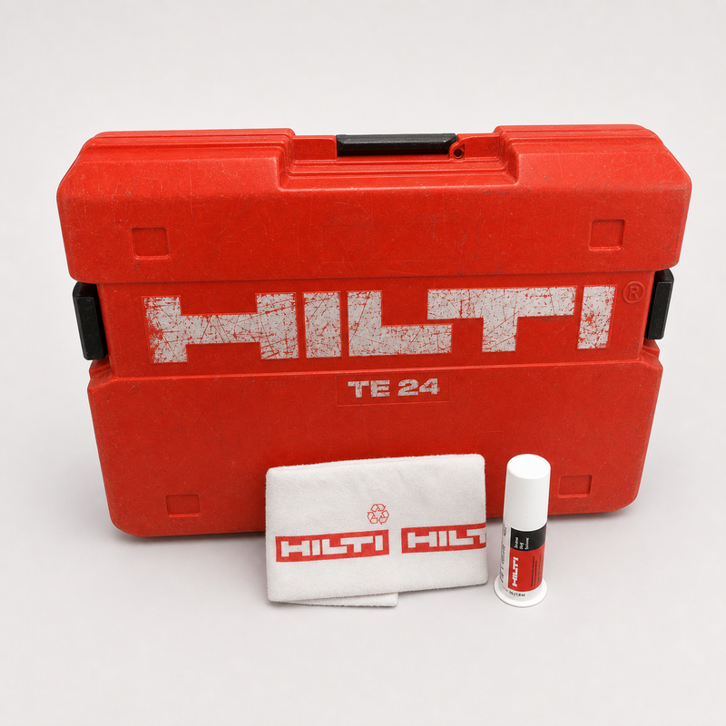 HILTI TE 24 ORIGINAL CASE, PREOWNED, (ONLY CASE), FREE GREASE