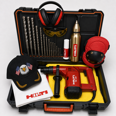 HILTI TE 25 EXCELLENT CONDITION, FREE THERMO, BITS