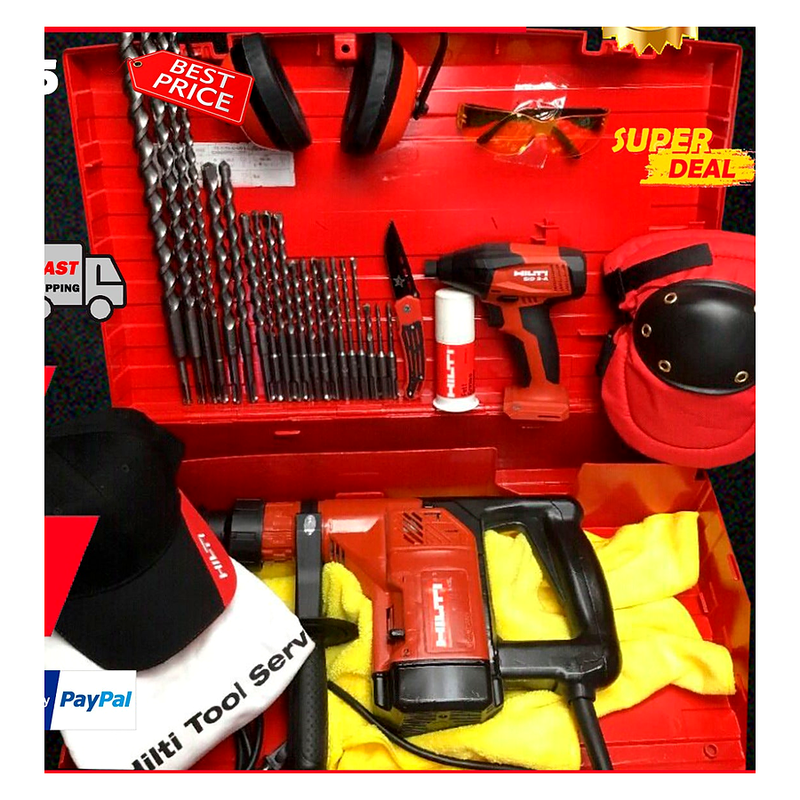 HILTI TE 25 HAMMER DRILL, PREOWNED, FREE SID 2-A