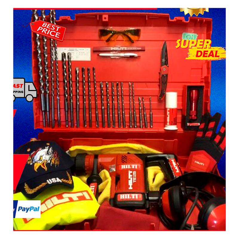 HILTI TE 25, MADE IN GERMANY, PREOWNED, FREE EXTRAS