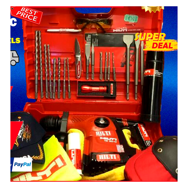 HILTI TE 30-C, STRONG, FREE DRILLS & CHISELS