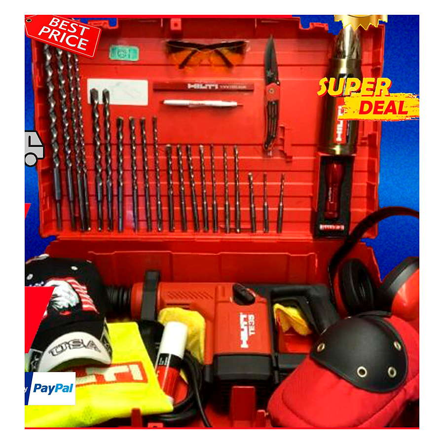 HILTI TE 35 HAMMER DRILL, BRAND NEW, GERMANY, VERY STRONG