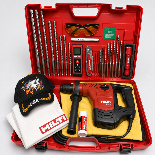 HILTI TE 5 DRILL, PREOWNED