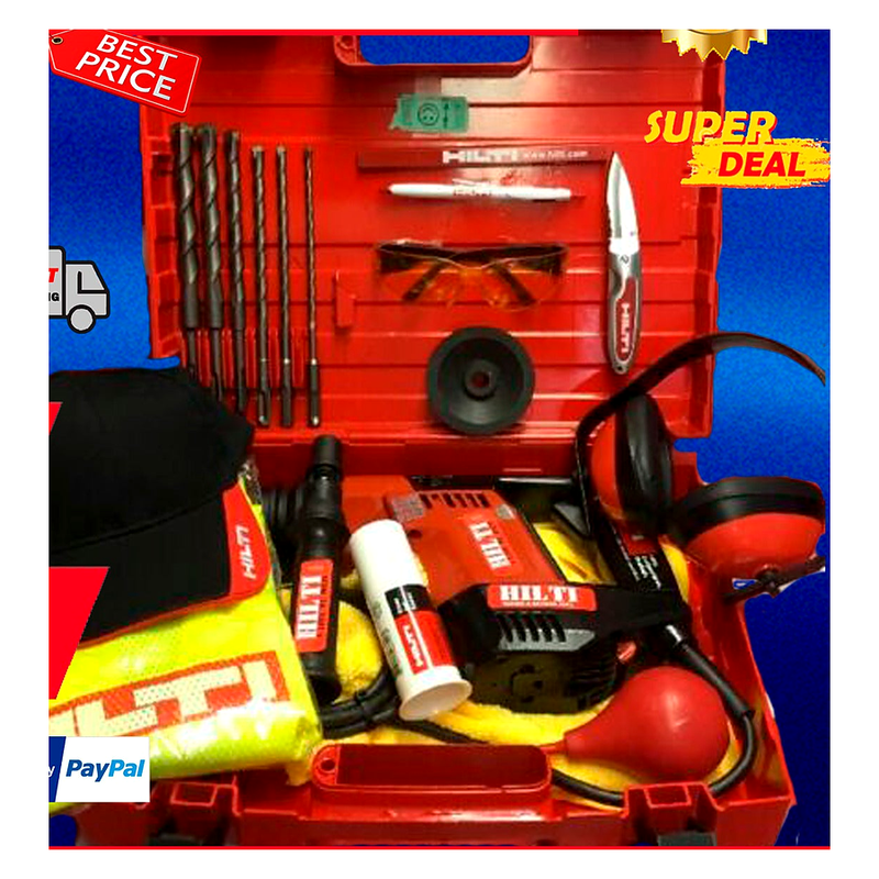 HILTI TE 5 HAMMER DRILL, MADE IN GERMANY, FREE EXTRAS