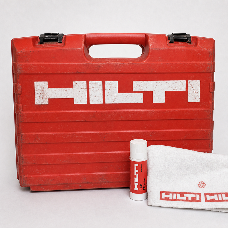 HILTI TE 5 ORIGINAL CASE, PREOWNED, (Only Case), FREE HILTI GREASE