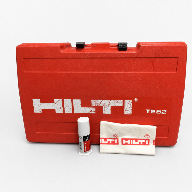 HILTI TE 52 CASE (THIS IS ONLY CASE), PREOWNED, FREE HILTI GREASE, FAST SHIP