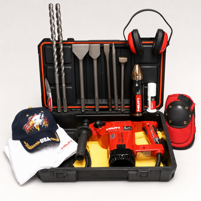 HILTI TE 52 PREOWNED, FREE THERMO, BITS AND CHISELS, FAST SHIP