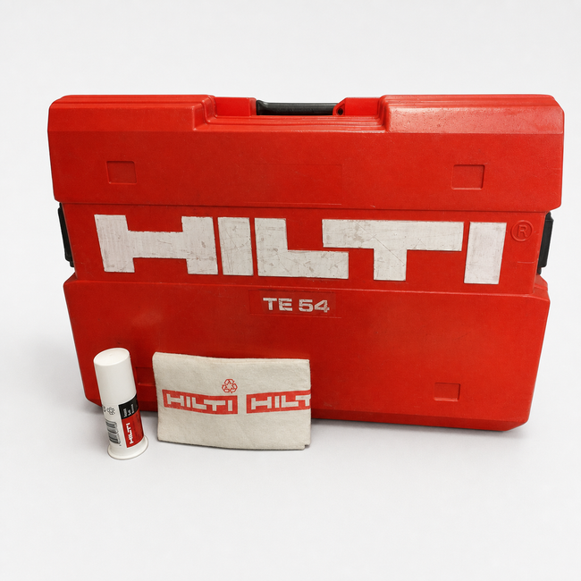 HILTI TE 54 CASE (ONLY CASE), PREOWNED, ORIGINAL, FREE HILTI GREASE, FAST SHIP