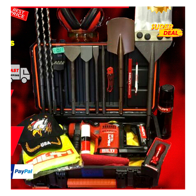 HILTI TE 54 HAMMER DRILL, FREE TABET & EXTRAS, STRONG, GERMANY, FAST SHIP