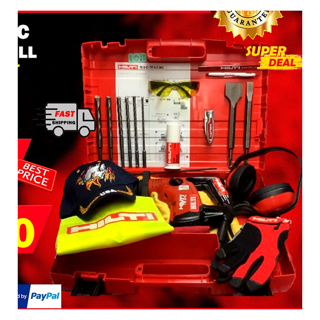 HILTI TE 6-C, PREOWNED, FREE EXTRAS
