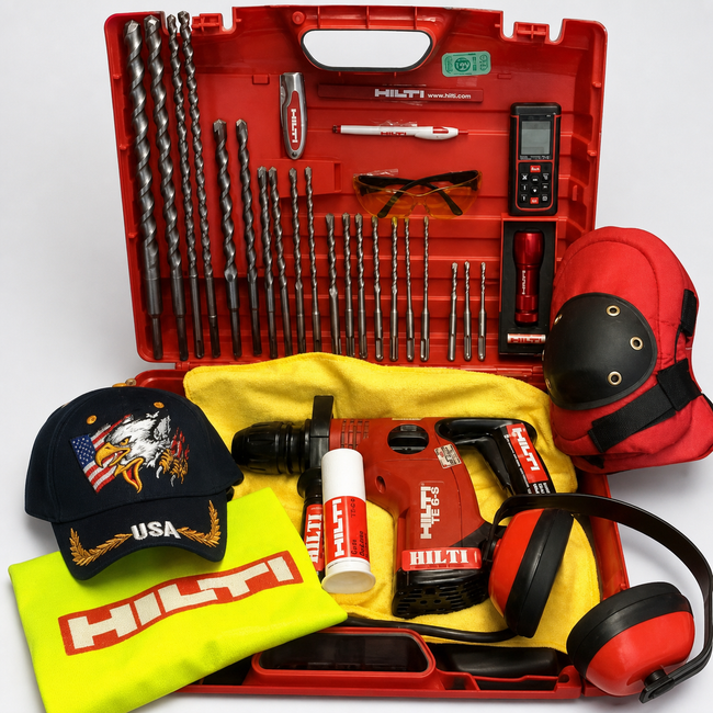 HILTI TE 6-S, ORIGINAL, PREWONED, FREE EXTRAS, GOOD CONDITION