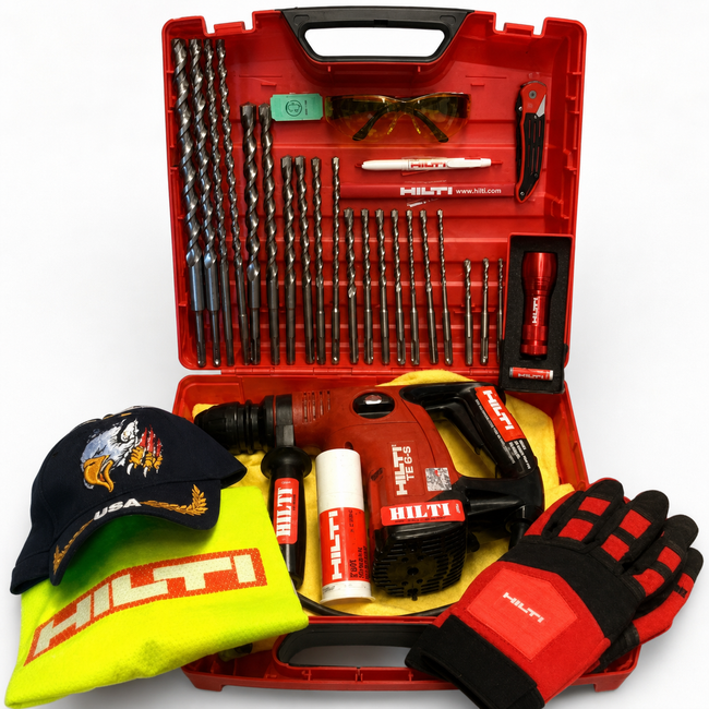 HILTI TE 6-S, ORIGINAL, PREWONED, FREE EXTRAS, MADE IN GERMANY