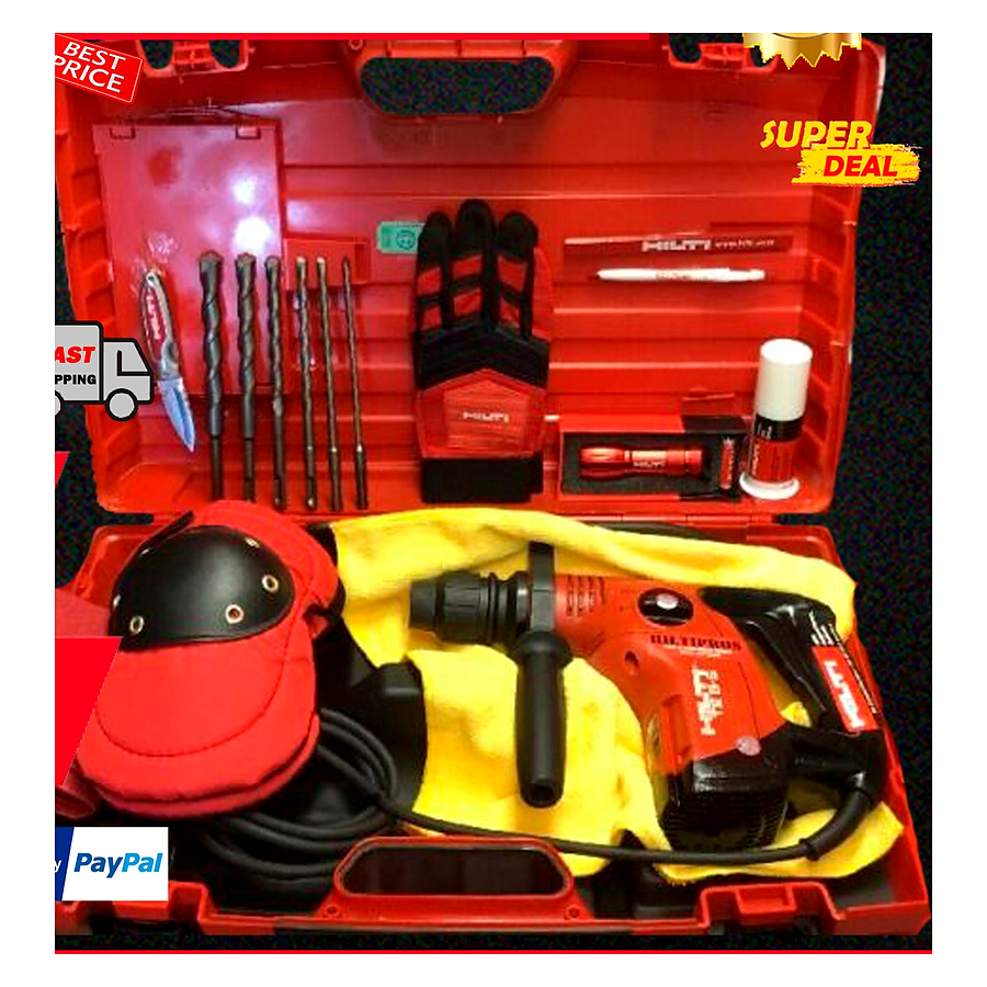 HILTI TE 6-S, PREOWNED. ORIGINAL, STRONG, EXTRAS