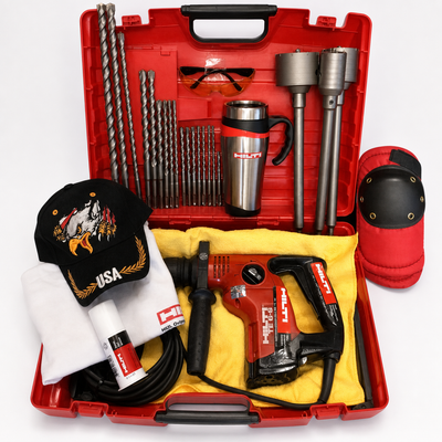 HILTI TE 6-S PREOWNED, FREE COFFEE MUG, LOT OF EXTRAS