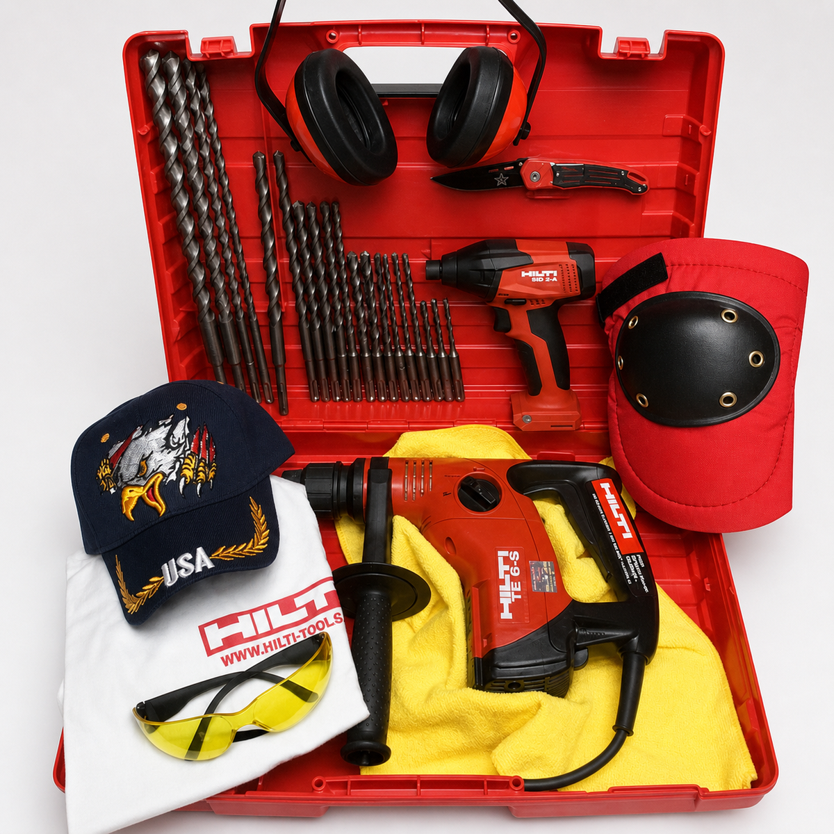 HILTI TE 6-S PREOWNED, FREE SID 2-A, EXTRAS, MADE IN GERMANY