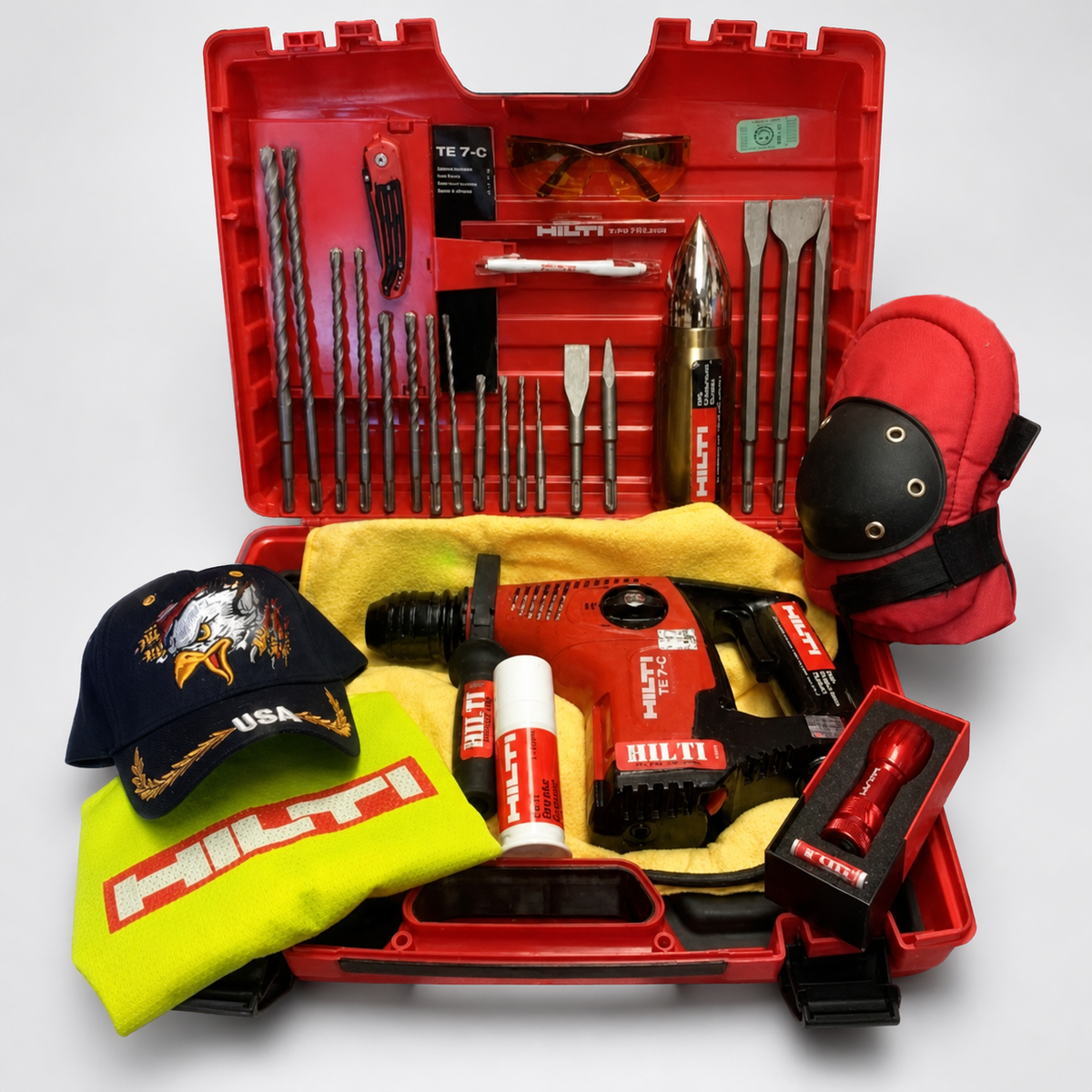 HILTI TE 7-C HAMMER DRILL, DURABLE, GERMANY, FREE EXTRAS