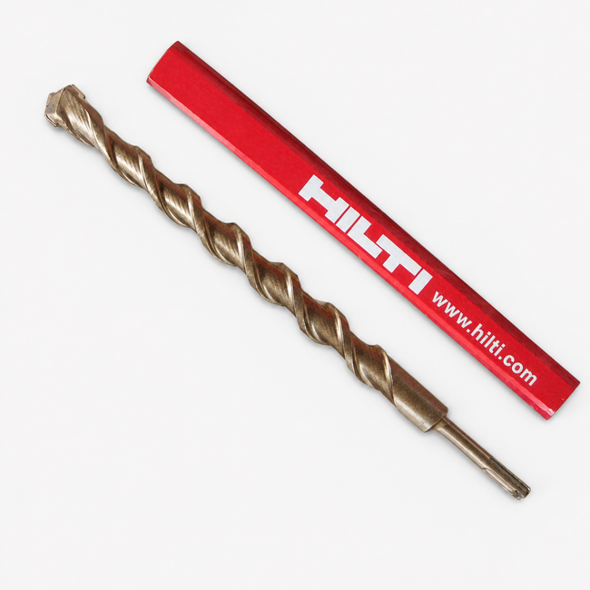 HILTI TE-C 1/2 x 9", SDS PLUS, PREOWNED, FREE HILTI PENCIL, FAST SHIPPING