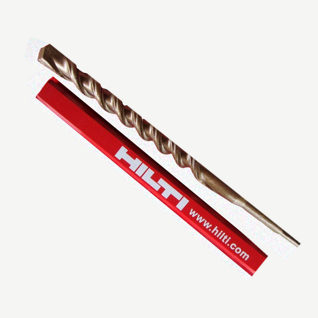 HILTI TE-C 5/8 x 8", SDS PLUS, PREOWNED, FREE HILTI PENCIL, FAST SHIPPING