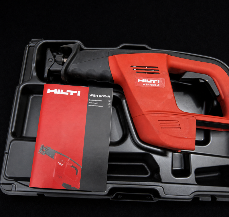 HILTI WSR 650-A 24V reciprocating saw BARE TOOL, FAST SHIPPING