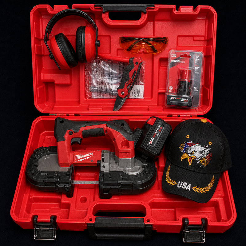 MILWAUKEE M12 CORDLESS SUB-COMPACT BAND SAW, BRAND NEW, FREE EXTRAS FAST SHIP