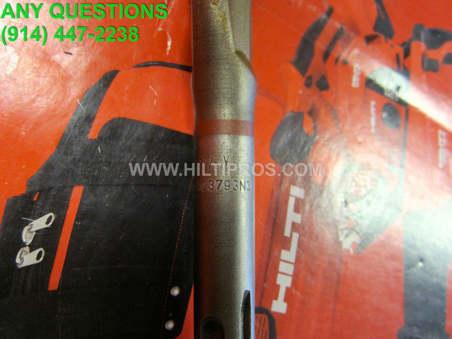 HILTI 1-1/2"x 15" TE-Y FREE HILTI EXTRAS, GREAT CONDITION