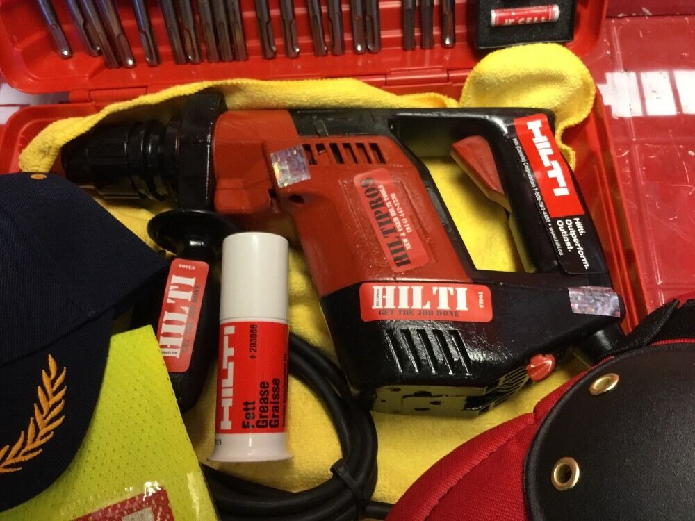 HILTI TE 5 HAMMER DRILL, FREE HILTI LASER, FREE DRILL BITS,