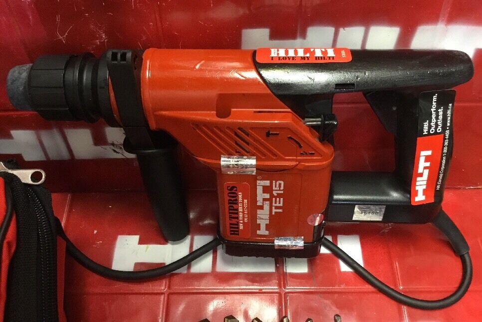 HILTI TE 15 HAMMER DRILL, PREOWNED