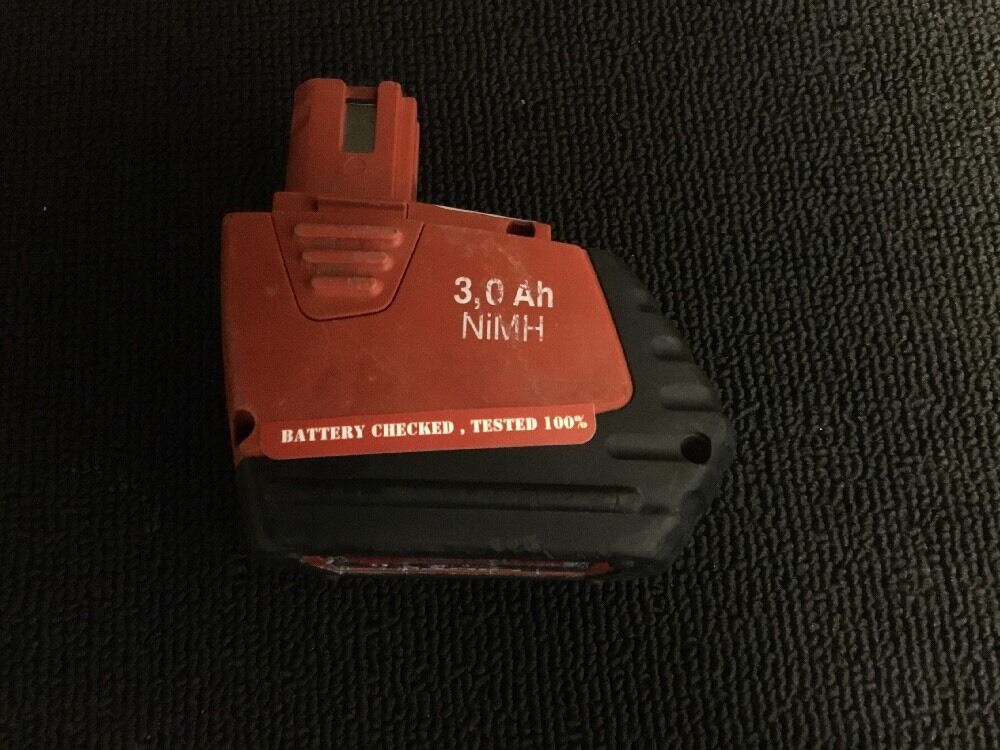 HILTI BATTERY SFB 155 3.0AH, PREOWNED, FREE AMERICAN HAT