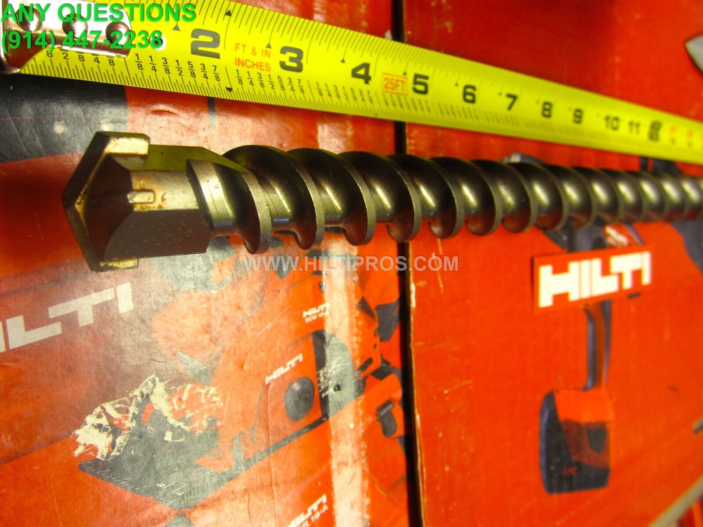 HILTI TE-CX, SPLINE DRIVE 1" X 23", BRAND NEW, FREE HILTI HAT & KNIFE, FAST SHIP