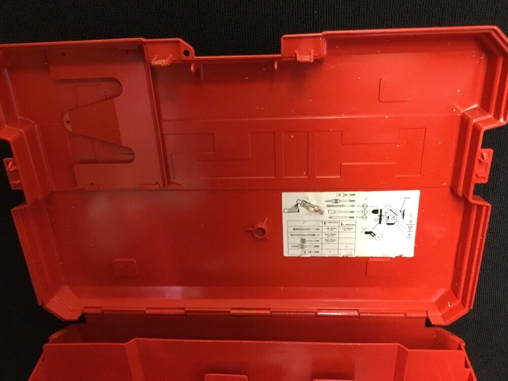 HILTI TE 54 ORIGINAL CASE - (CASE ONLY), PREOWNED, GREASE FOR FREE, FAST SHIP