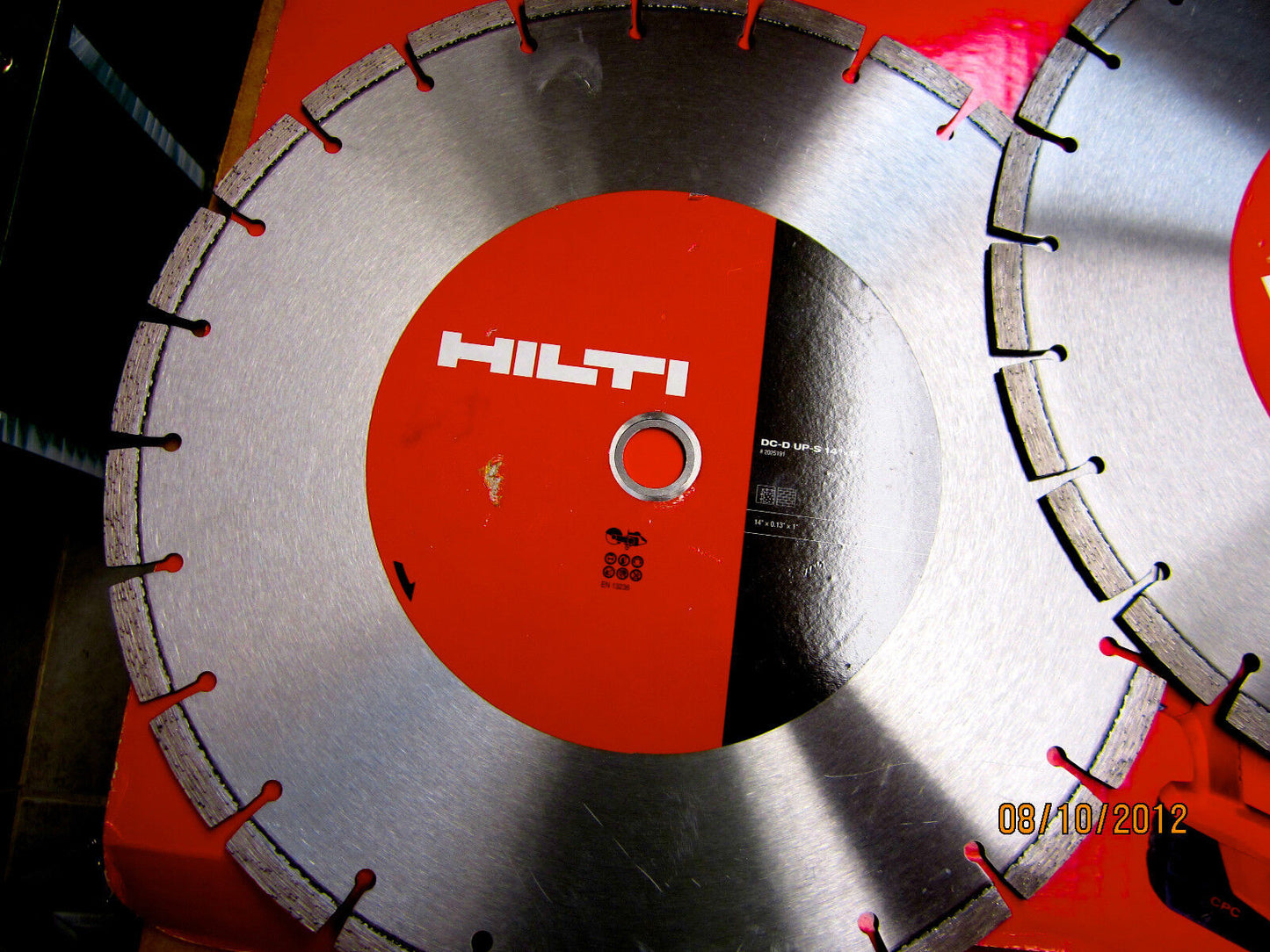 HILTI DC-D UP-S 14" BLADE BRAND NEW 2012