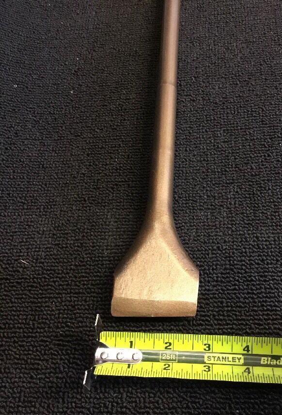 HILTI CHISEL WIDE FLAT SDS MAX 2-1/2 X 18-3/4 EXCELLENT CONDITION