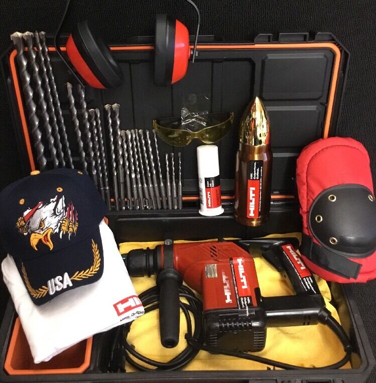 HILTI TE 15, PREOWNED, FREE THERMO, BITS, AND A LOT OF MORE