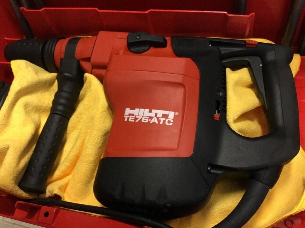 HILTI TE 76-ATC BRAND NEW, 230V, FREE ANGLE GRINDER, BITS AND CHISELS, FAST SHIP