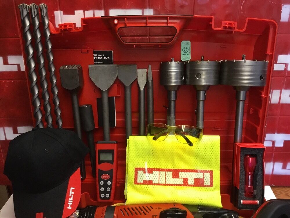 HILTI TE 50, GREAT CONDITION, 2 YEARS WARRANTY, LOADED SET, FAST SHIP