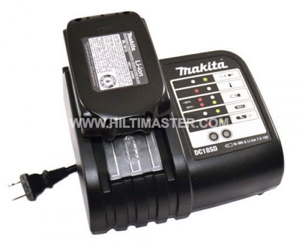 MAKITA DC18SD LXT 14.4 - 18V CHARGER W/ TWO BL1815 1.5 BATT. NEW, FAST SHIPPING