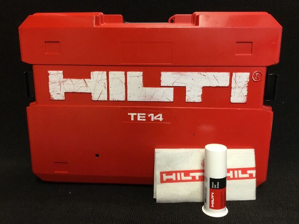 HILTI TE 14 (ONLY CASE) ORIGINAL, PREOWNED ,FREE HILTI GREASE