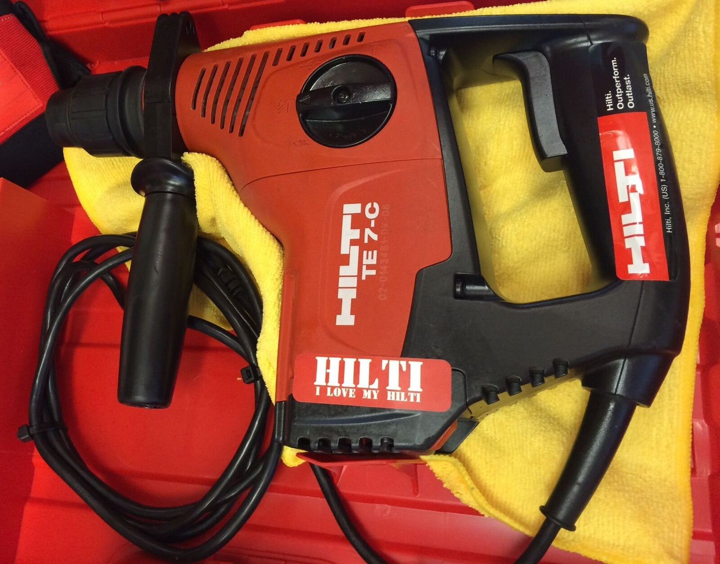 HILTI TE 7-C MINT CONDITION, FREE TABLET, BITS, A LOT OF EXTRA