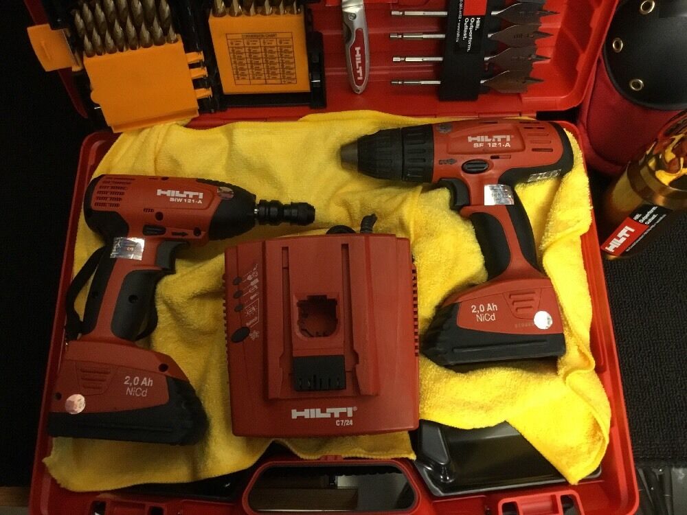 HILTI DRILL SET SF 121-A  AND SIW 121-A