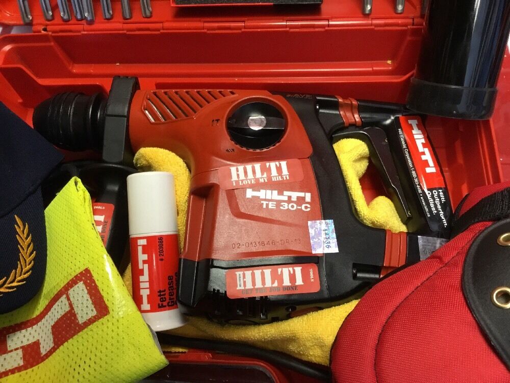 HILTI TE 30-C, STRONG, FREE DRILLS & CHISELS