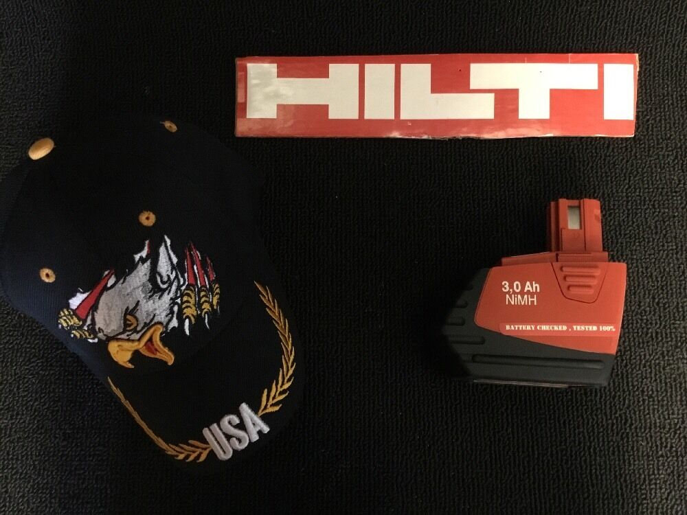 HILTI BATTERY SFB 155 3.0AH, BRAND NEW, FREE HAT