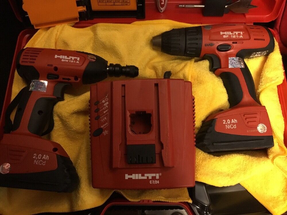 HILTI DRILL SET SF 121-A  AND SIW 121-A